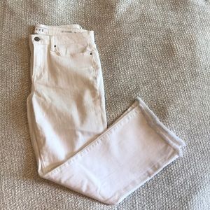 VELVET BY GRAHAM & SPENCER WHITE DENIM - TWIGGY